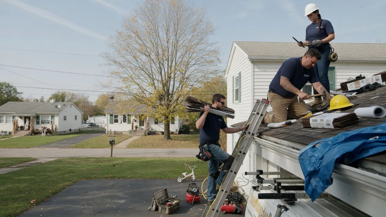 Local Roofing Contractors in Martinsville, IL near me